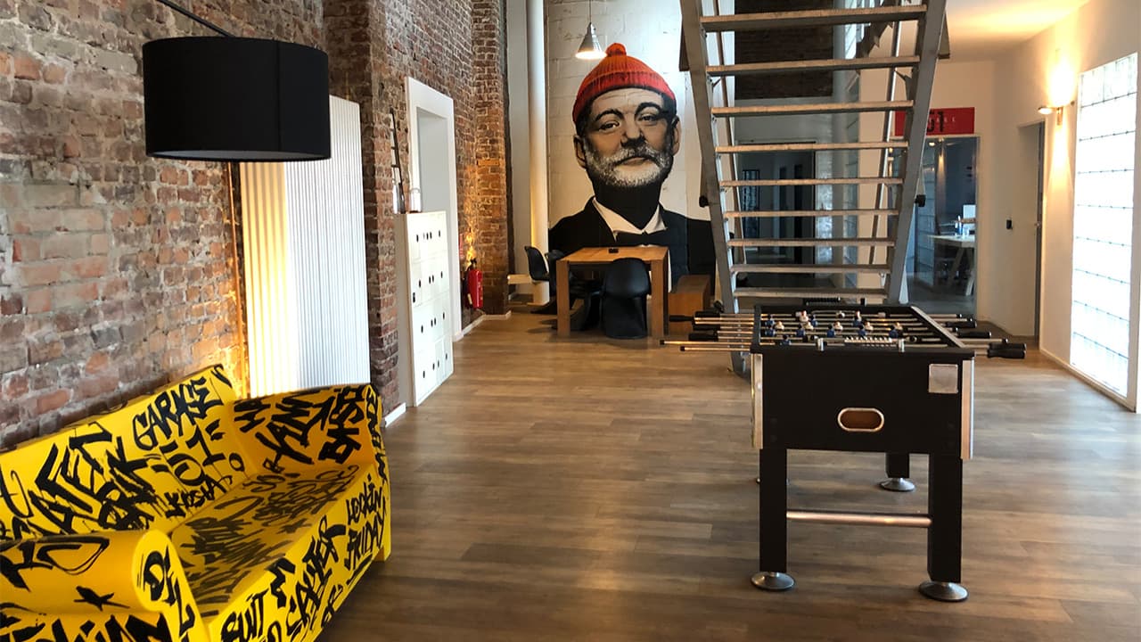 Hafenfabrik Eingangsbereich Hafenfabrik Eingangsbereich